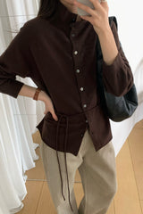 Alto High Neck Cardigan