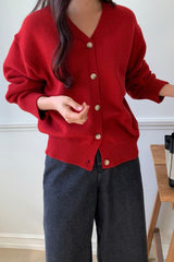 Modern Button Cardigan