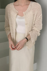 Summer Linen Cardigan
