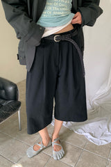 Twill Bermuda Pants
