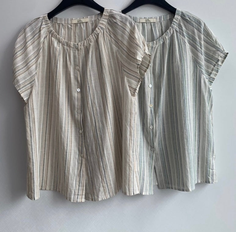 Pure Stripe Blouse