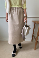 Corduroy H-line Skirt