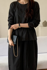 Luxe Linen Sheer Tee