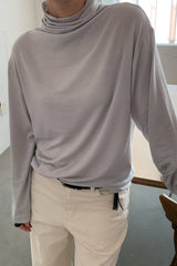 Tencel Turtleneck Tee