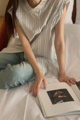 Stella Stripe Long Shirt