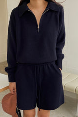 Zip Up Knit Set (also sold separately)