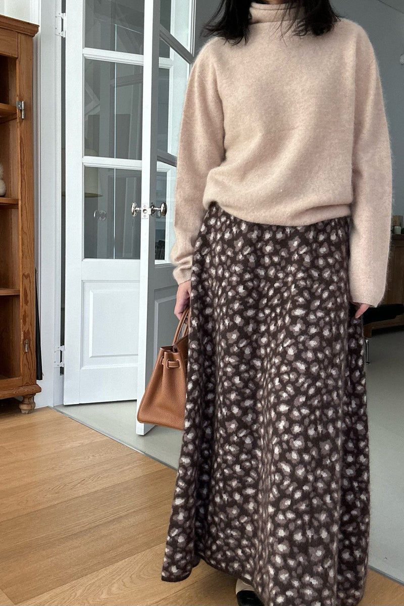 Whole Garment Turtleneck Sweater