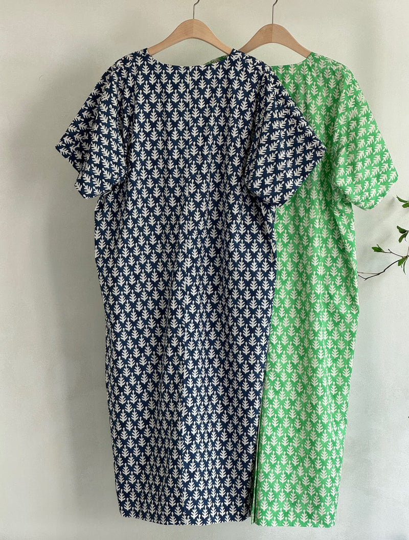 Leafy Yarn Dye Dress