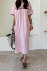 Pre-shrunk Maxi Tee Dress