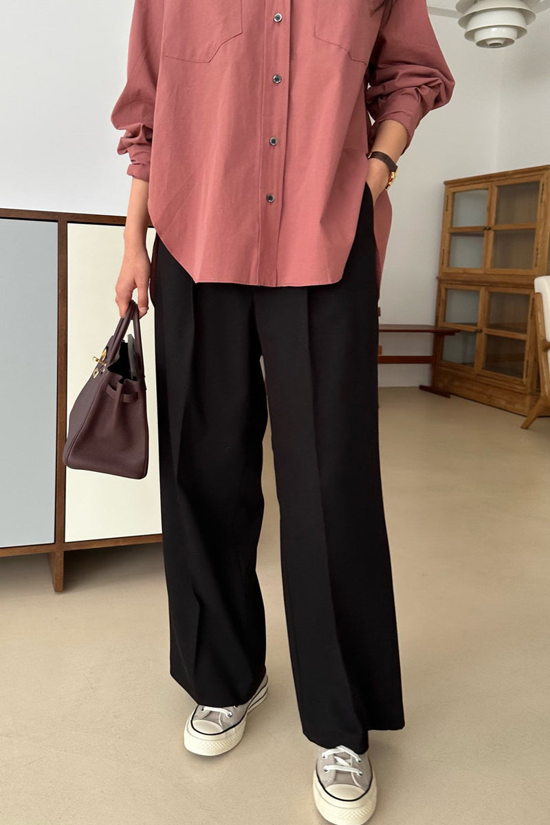 Warm Pintuck Slacks