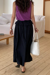 Ruffle Long Skirt