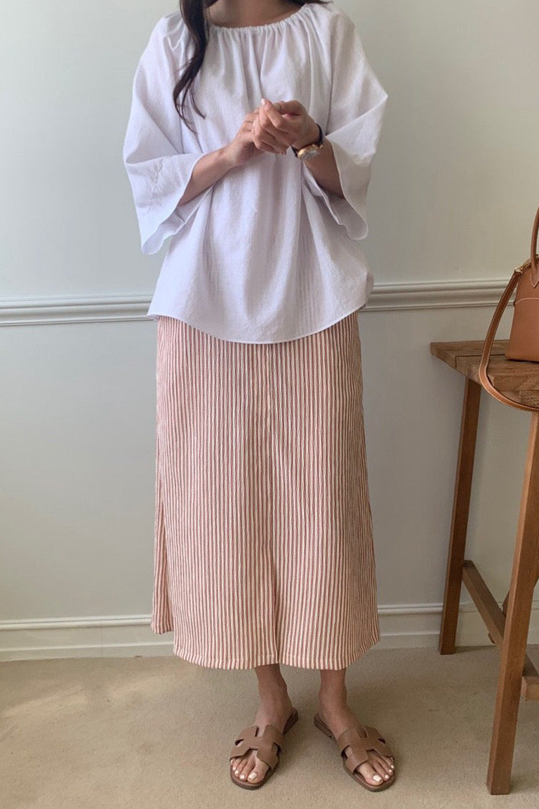 Wide Sleeve Blouse