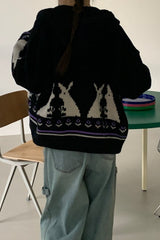 Rabbit Zip-up Hoodie