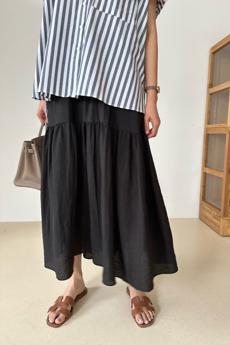 Kan Kan Slub Skirt