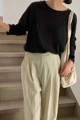 Linen Loose Tee