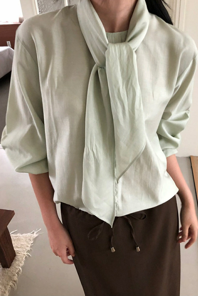Versatile Scarf Blouse