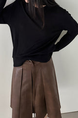 Soft Back Keyhole Knit