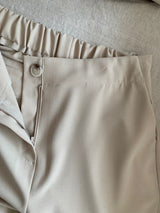 Straight-Leg Banding Trouser