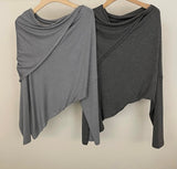 Stripe Off Shoulder Top