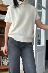 Reversible Cashmere Turtle Vest