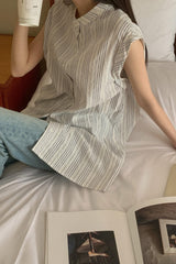 Stella Stripe Long Shirt