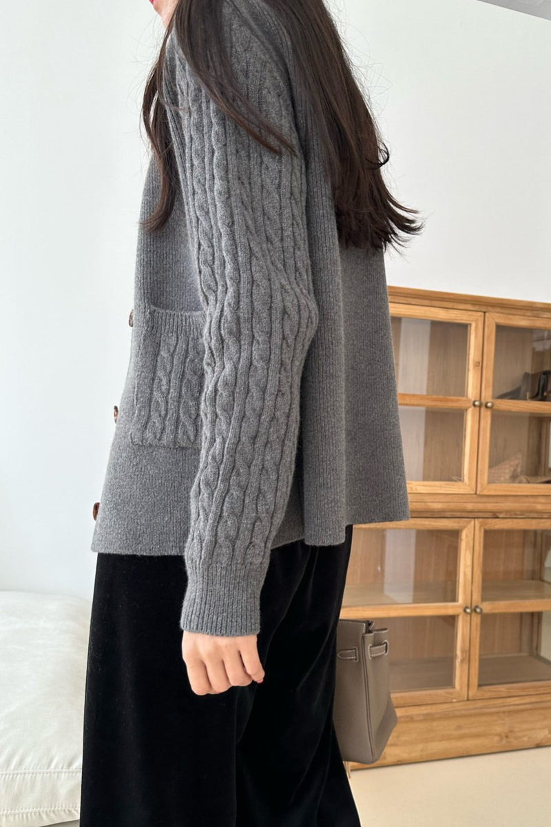 Sleeve Fisher Cardigan