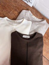 Waffle Loose Tee