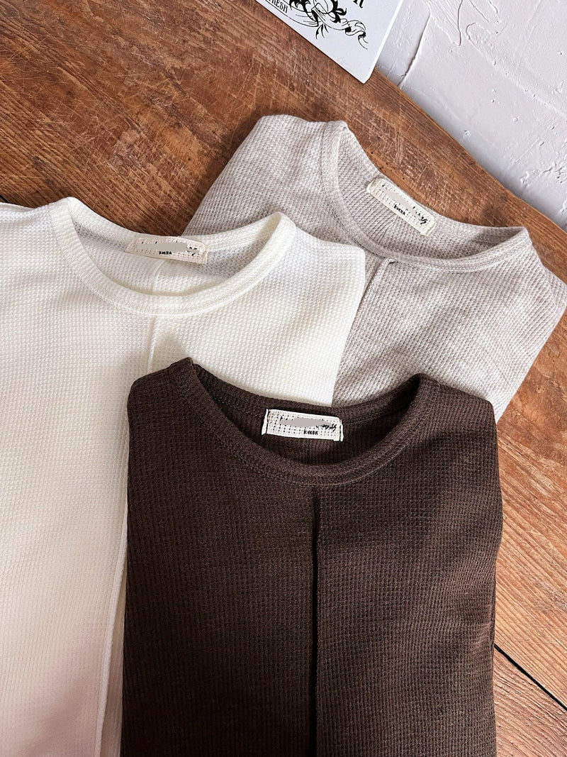 Waffle Loose Tee