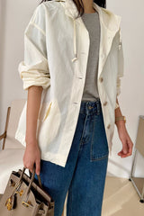 Spring Hooded Windbreaker