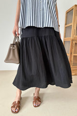 Kan Kan Slub Skirt