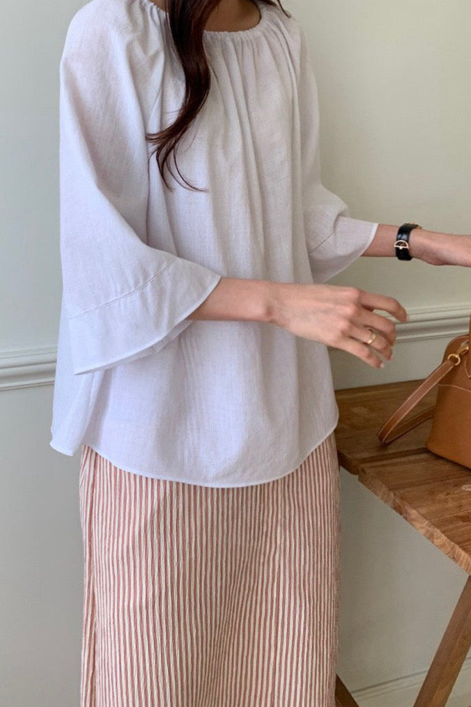 Wide Sleeve Blouse