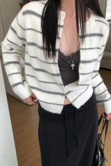 Margaret Stripe Cardigan