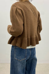 Peplum Knit Pullover