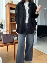 Boxy Pocket Corduroy Shirt