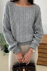 Square Cable Knit