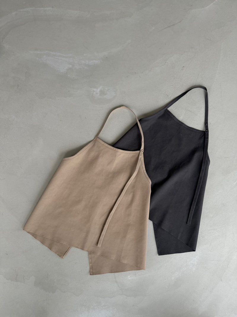Apron Suede Top