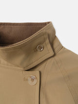 High Neck Half Trench Coat