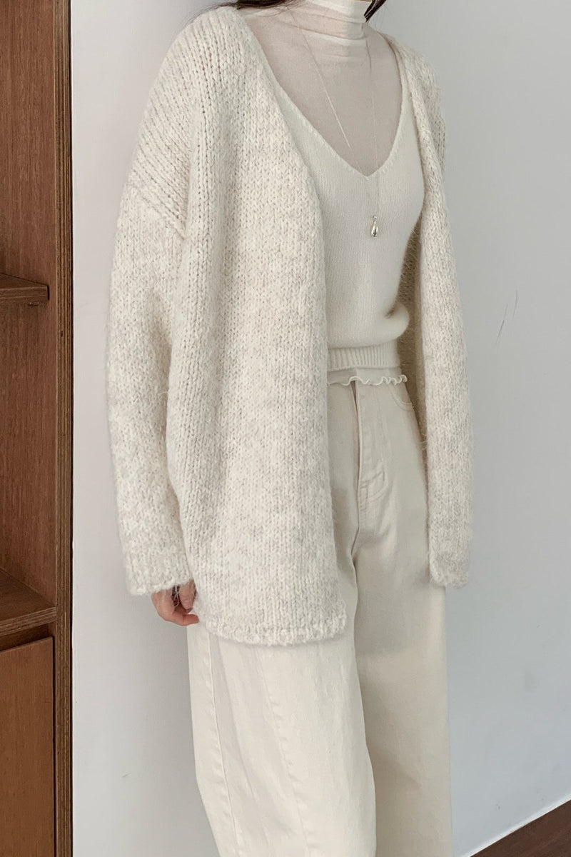 Gentle Wool Layer Cardigan