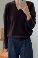 Classy V Neck Knit