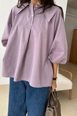 Cube Collar Blouse