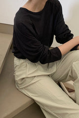 Linen Loose Tee