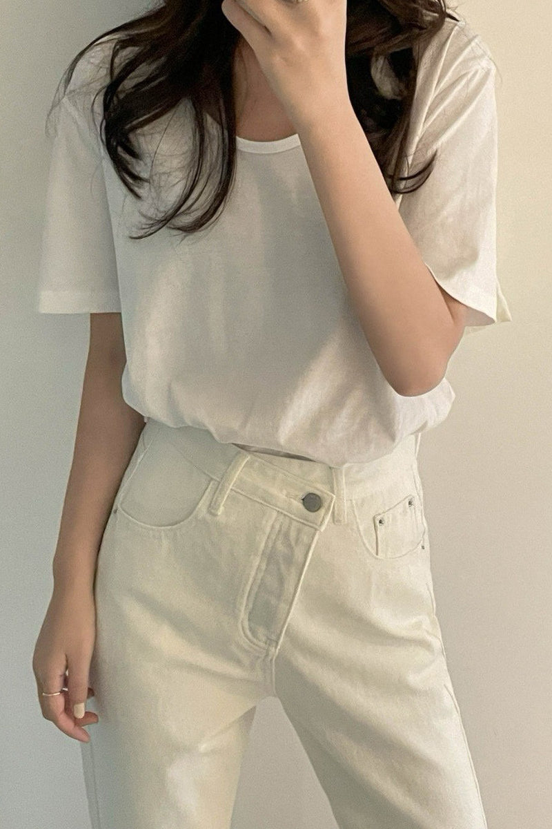 Daily U-neck Tee