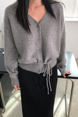 Soft Tie Waist Cardigan