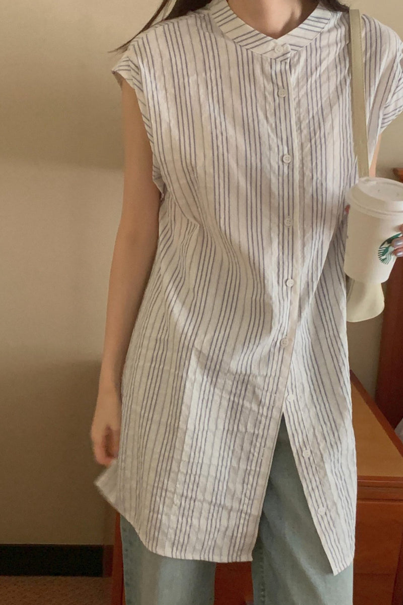 Stella Stripe Long Shirt