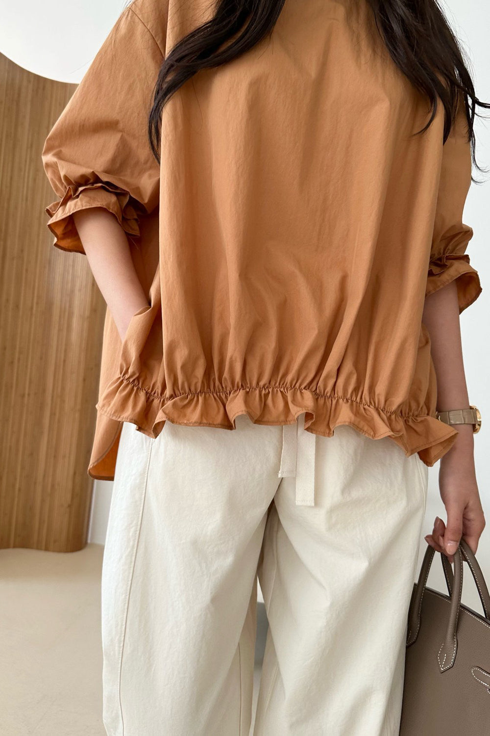 Double Ruffle Blouse – ifscarlet