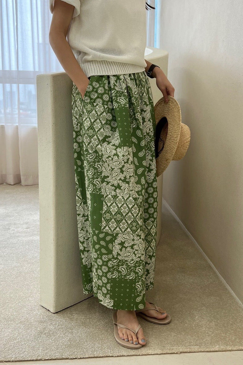Sunday Paisley Trousers
