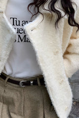 Modern Boucle Coat
