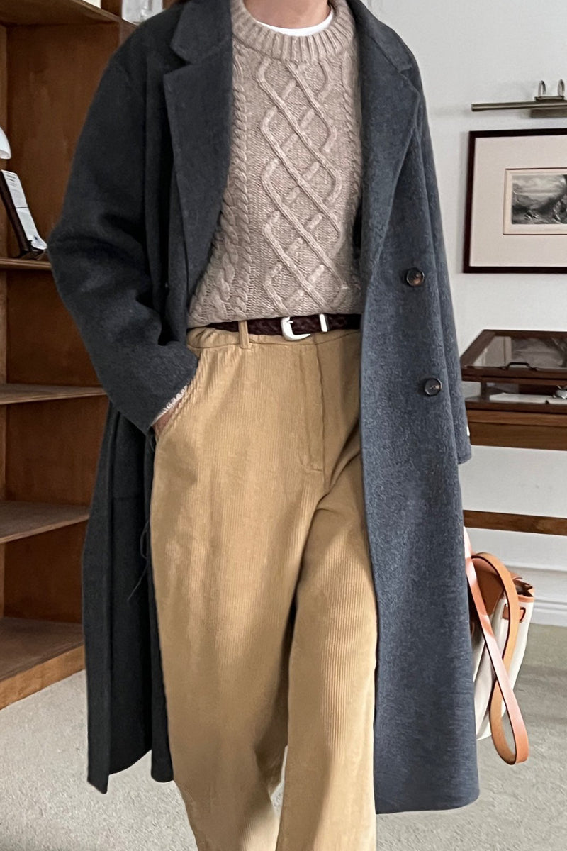 Retro Cable Sweater