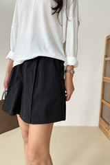 Ruffle Band Shorts
