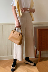 Winter Texture Wide Pants